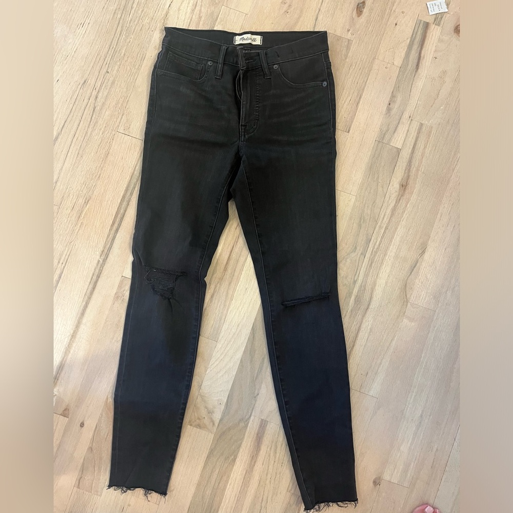 Black torn jeans - Madewell